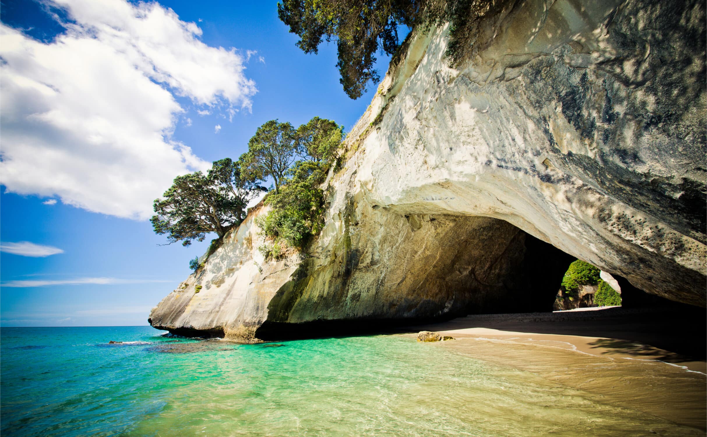 Cathedral Cove auf der Halbinsel Coromandel