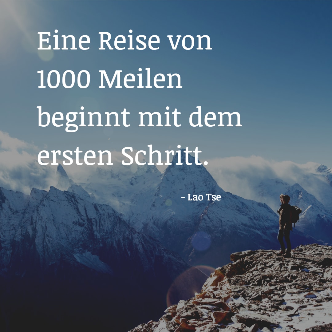 Laotse Zitate Reisen Leben Zitate