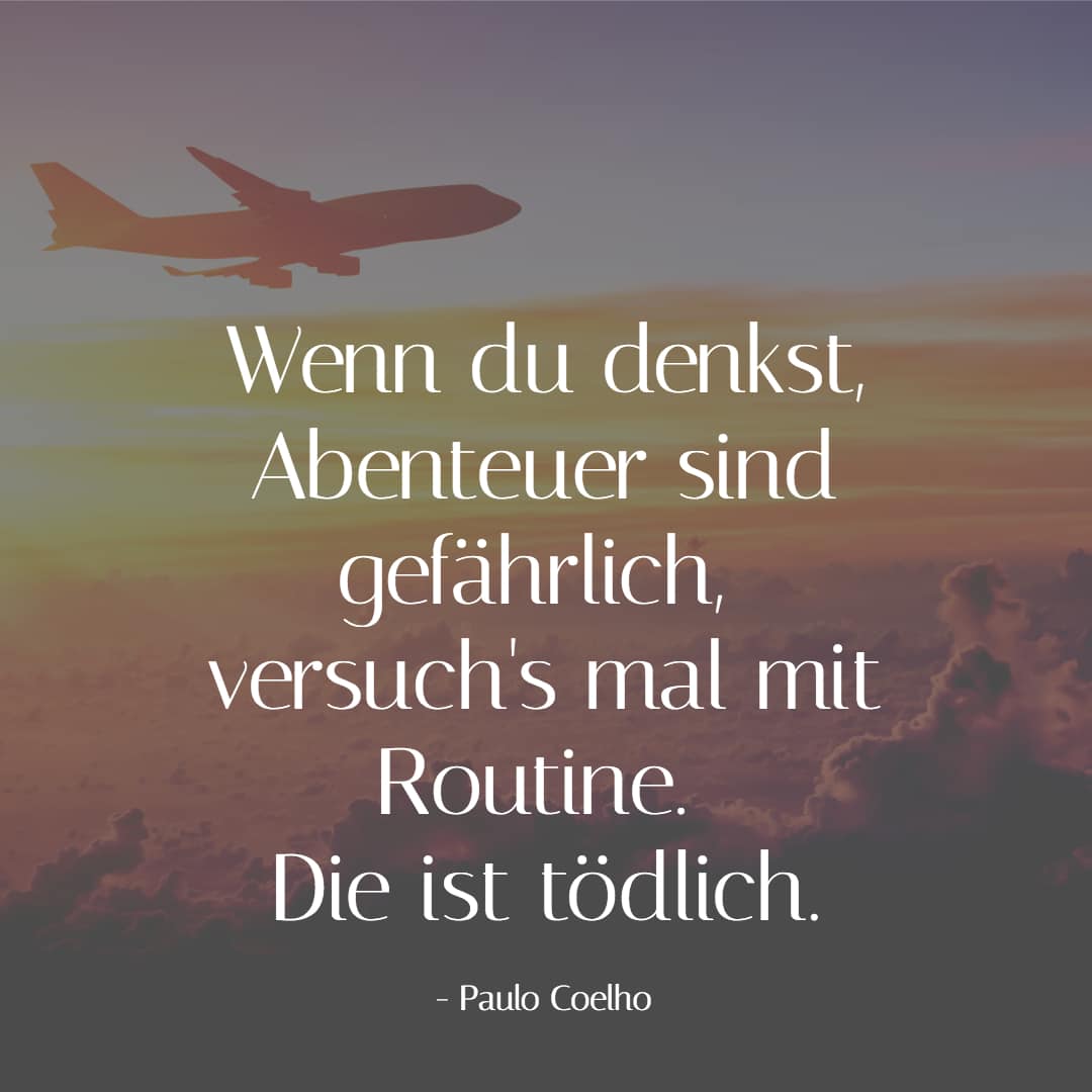 reisezitate paulo coelho