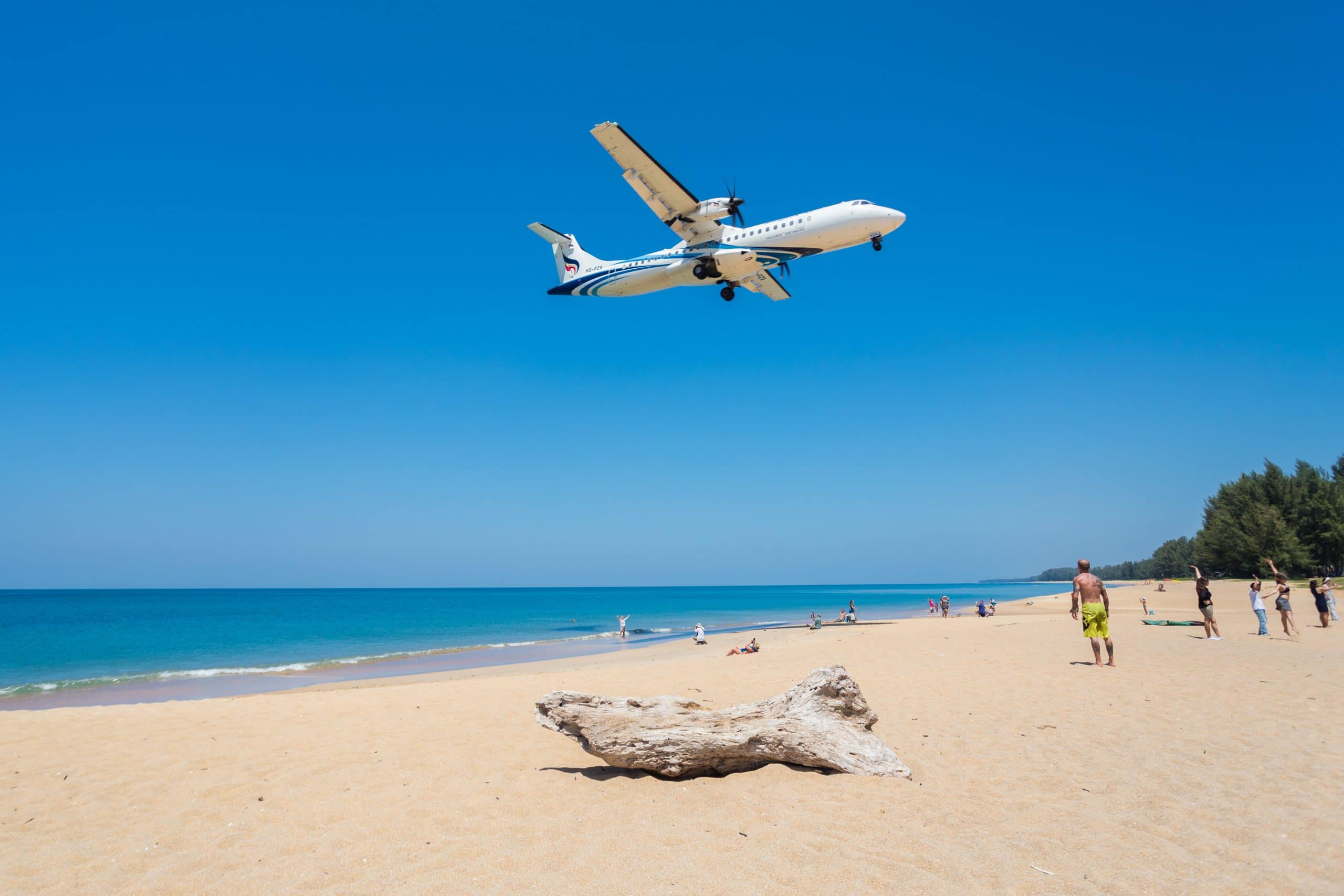 mai khao beach phuket thailand