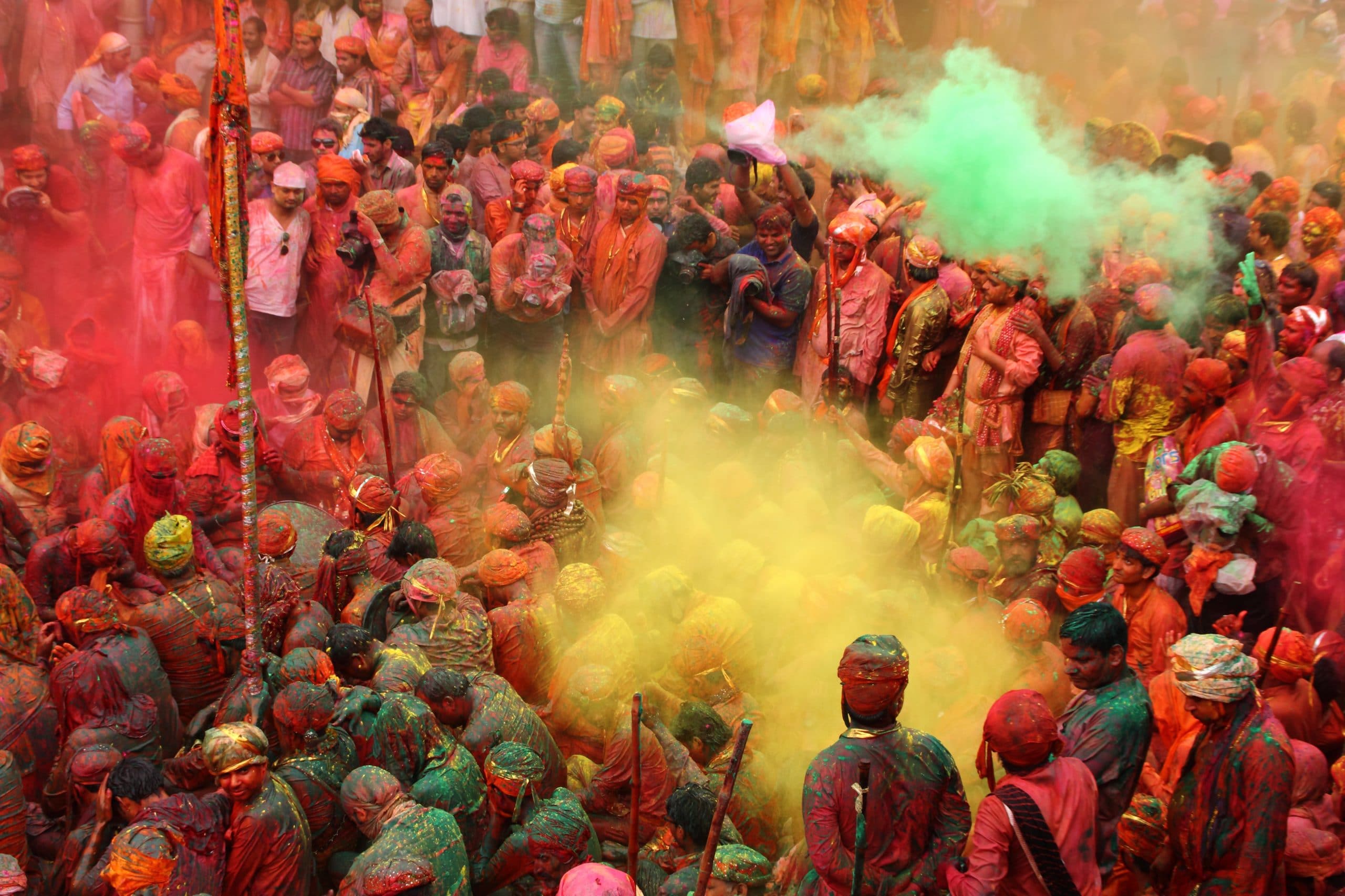 holi festival farben indien