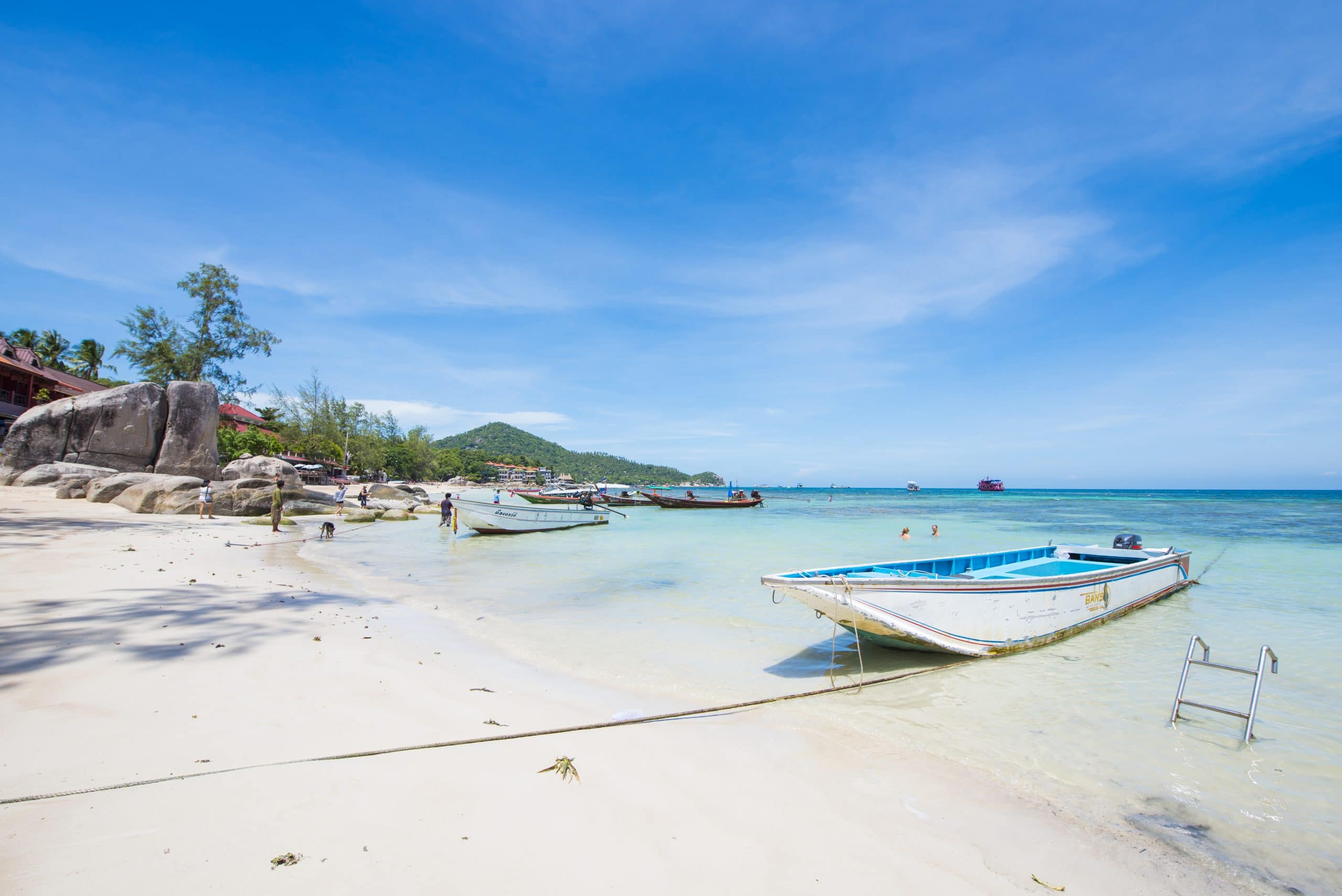 sairee beach koh tao thailand