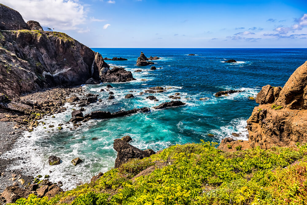 wandern an der Küste Teneriffas