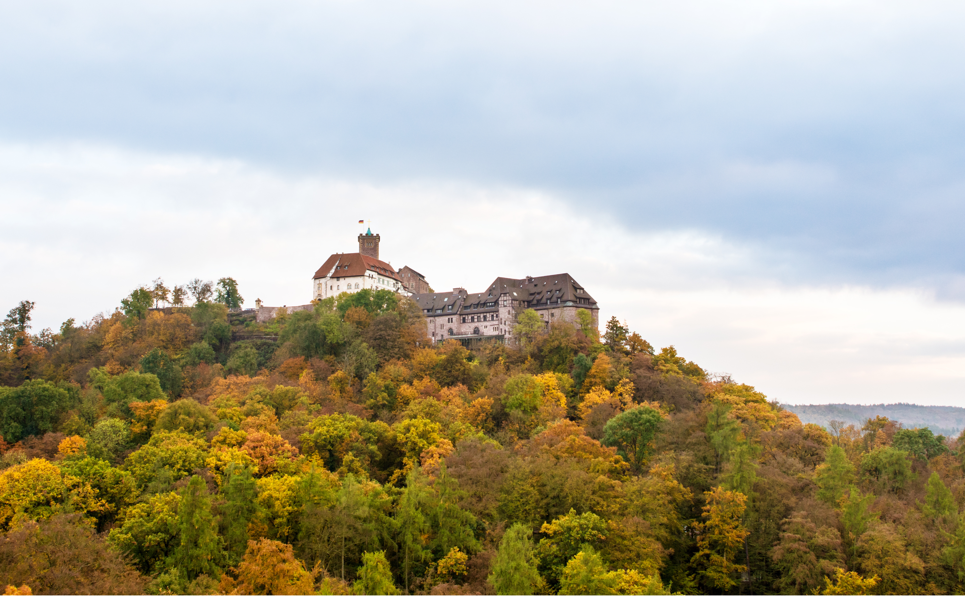 Wartburg bei Eisenach im Herbst