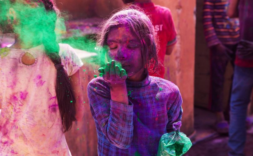 holi festival der farben indien