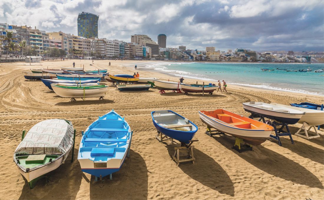 Playa de Las Canteras, Gran Canaria