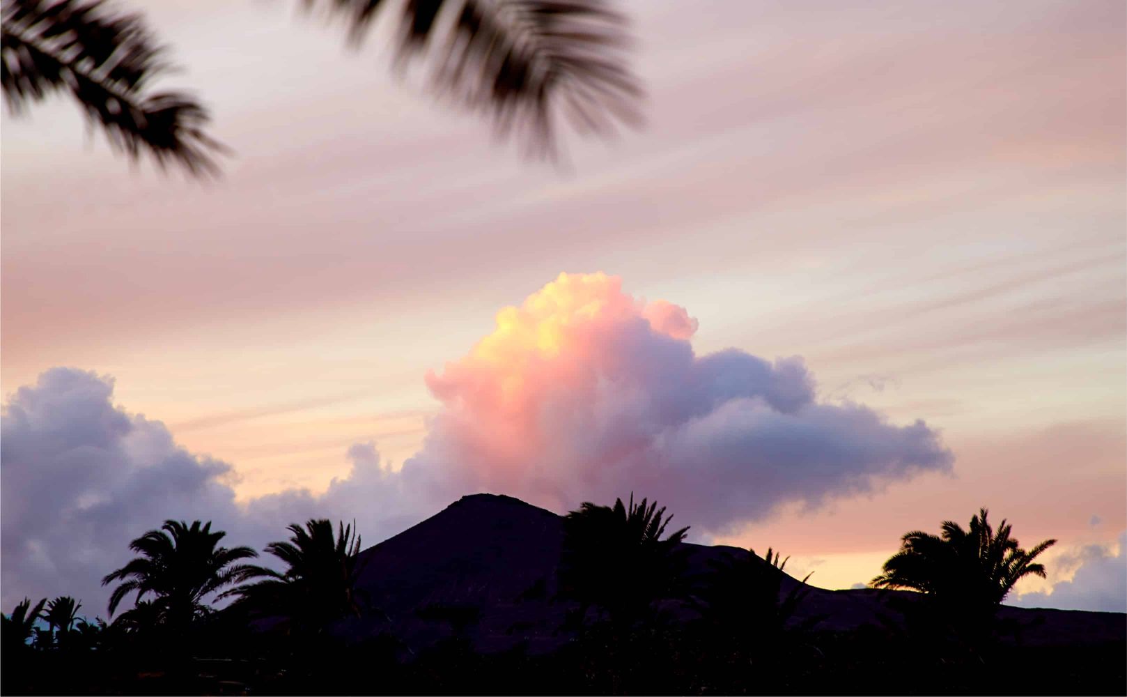 Sonnenuntergang Auf Lanzarote