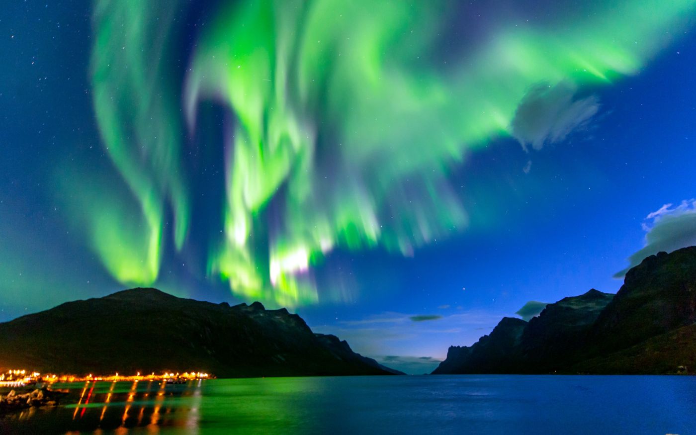 Polarlicht in Norwegen