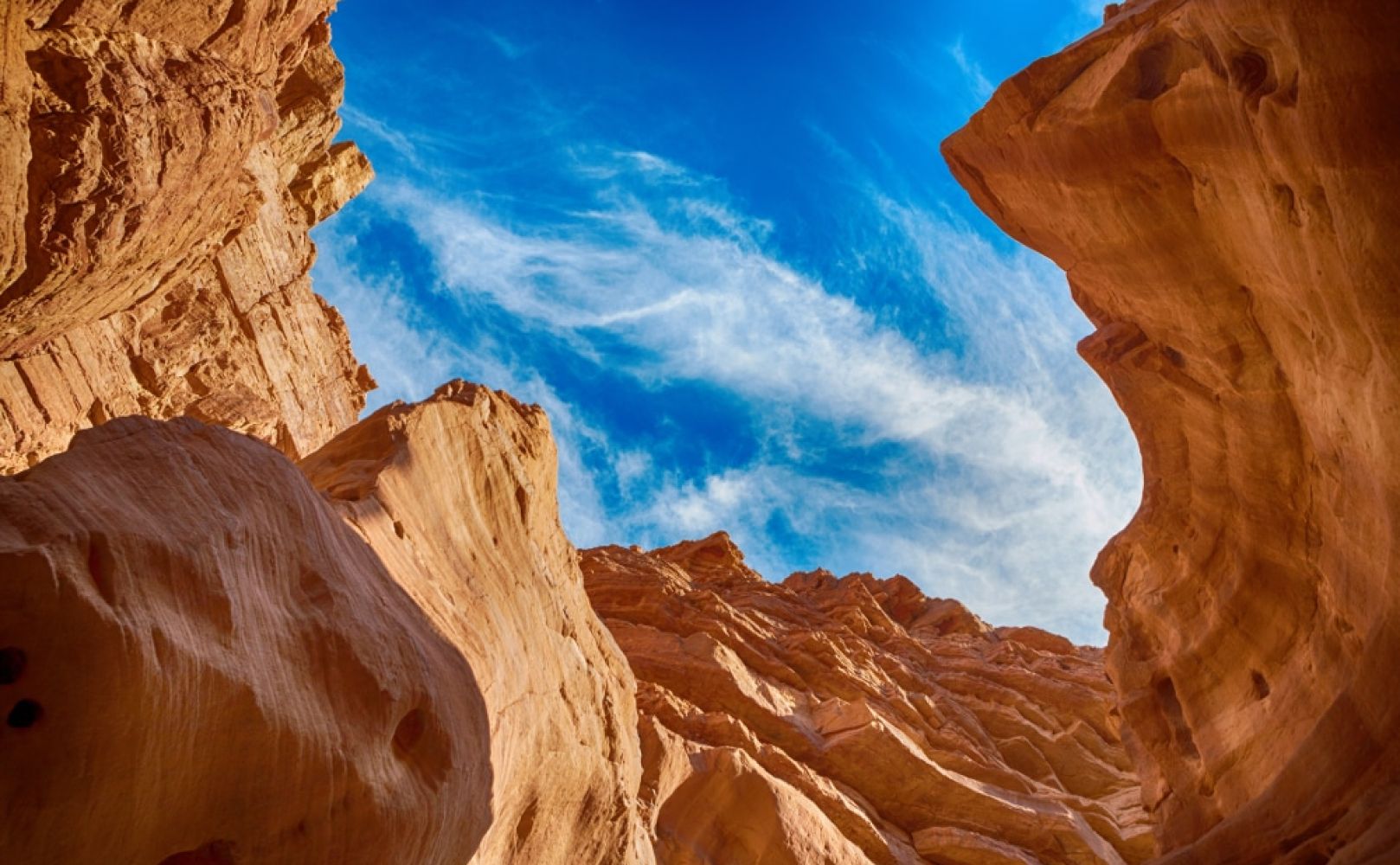 red canyon eilat timna park israel