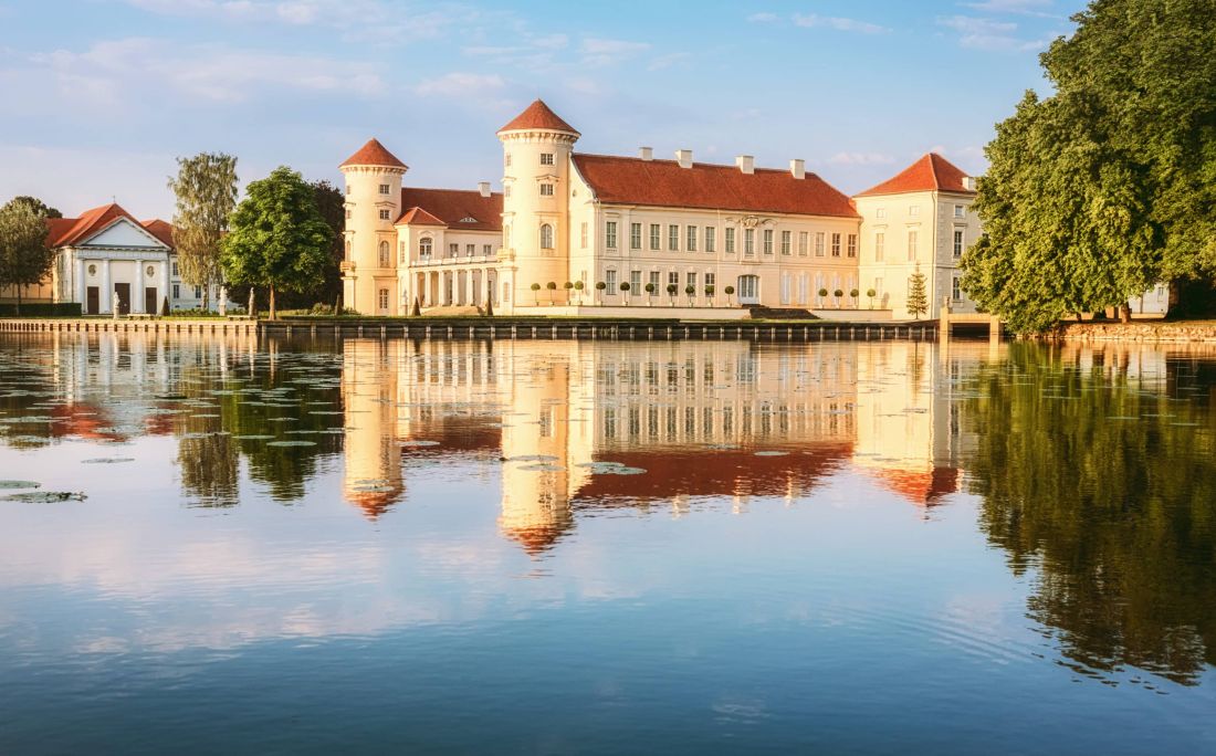 Schloss Rheinsberg, nördliches Brandenburg