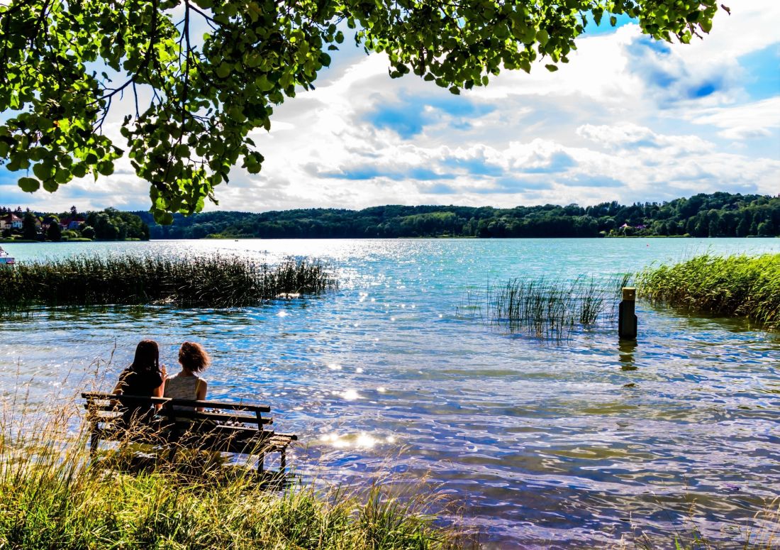 Schermützelsee in Buckow, Märkische Schweiz