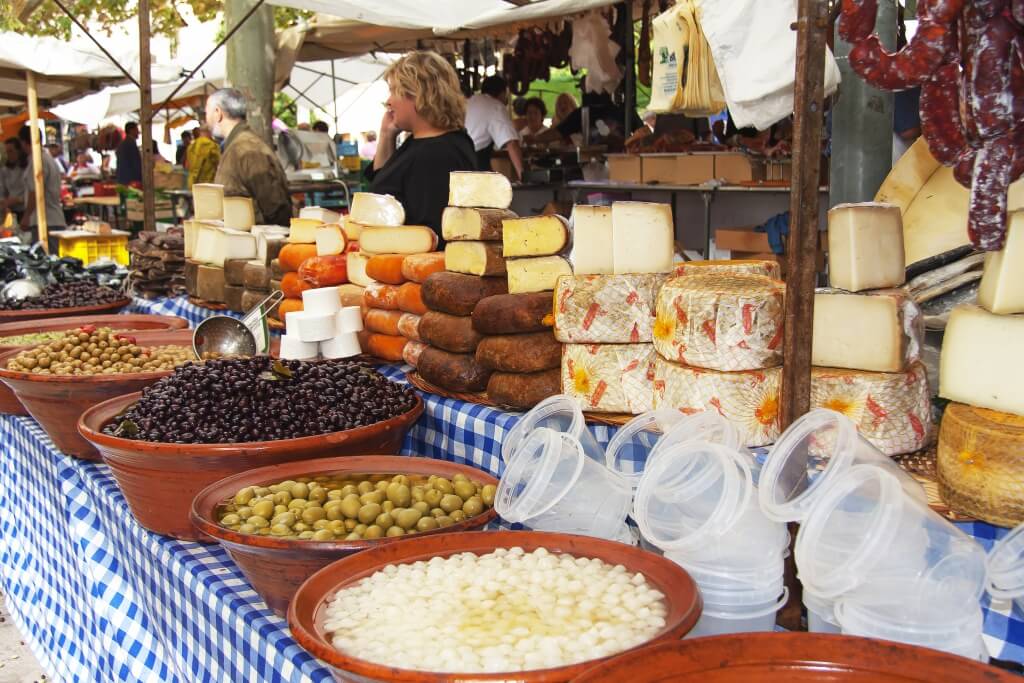 Mallorca Spezialitäten auf dem Markt